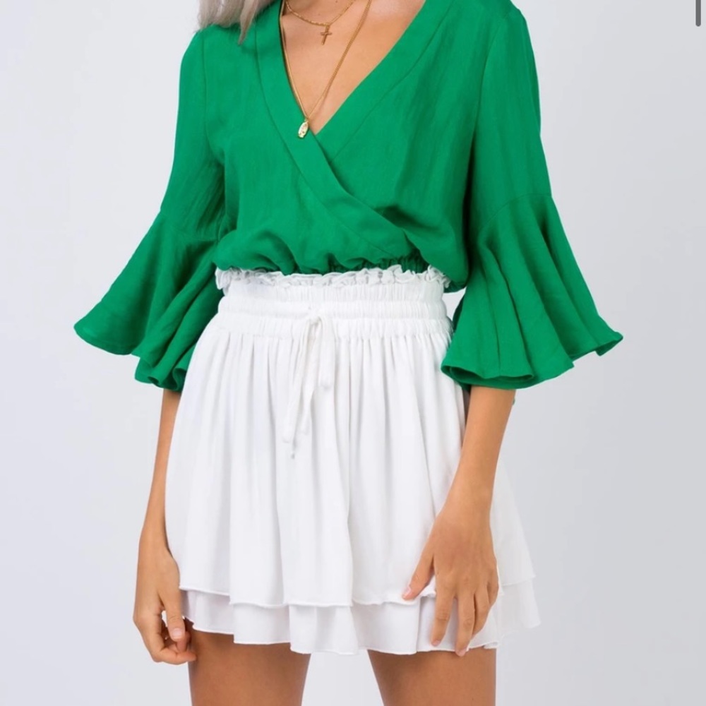 Princess Polly Summer Lovin White Mini Skirt